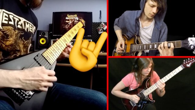 Baroque on electric guitar