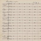 Tchaikovsky Piano Concerto manuscript